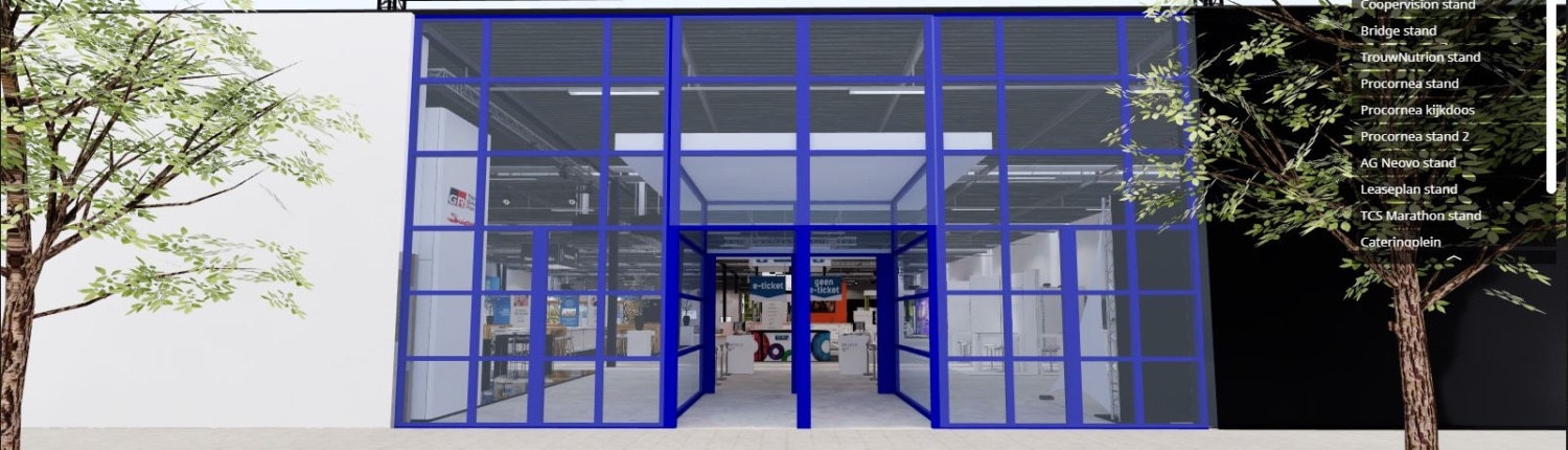 showroom in virtual reality