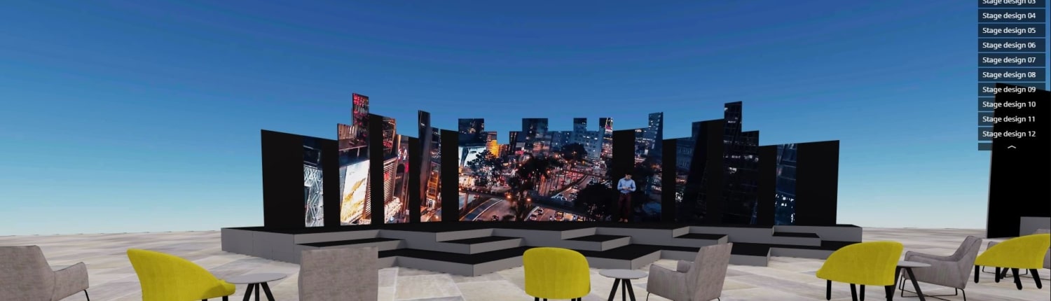 virtueel congresdecor