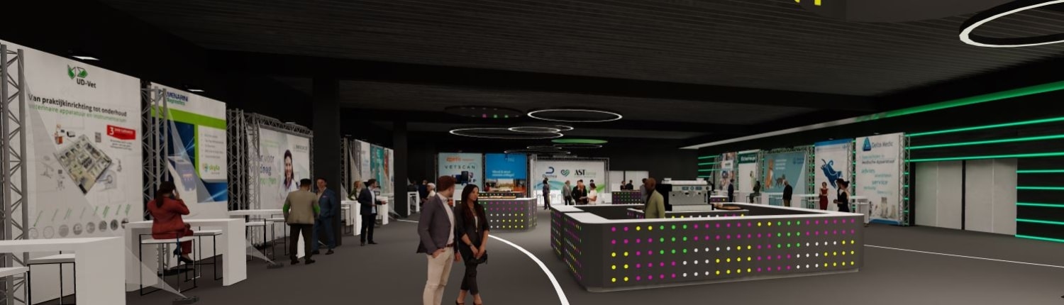 virtuele stands in de Jaarbeurs