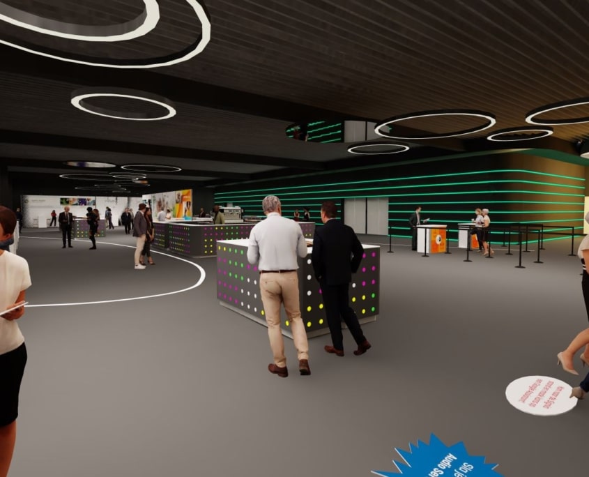 on line congres met virtuele beursvloer