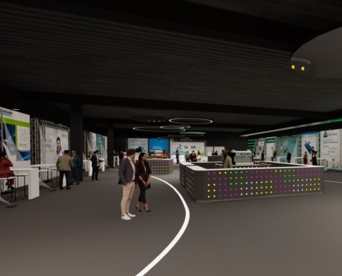 virtuele stands voor een online congres